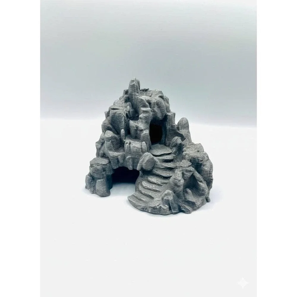 Cave Mountain Reptile Hide and Climb‎ - Aquarium decor - DnD Terrain